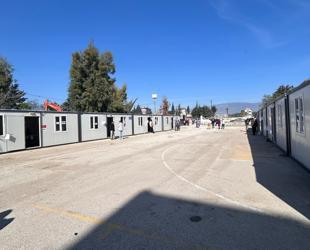 Voters in earthquake-hit areas cast ballots in containers