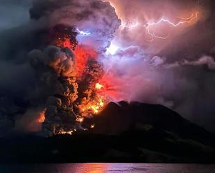 Thousands evacuated as Indonesia volcano erupts, causes tsunami threat