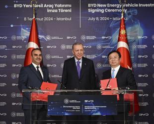 Türkiye says Chinas BYD signs deal to open factory