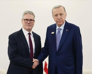 Erdoğan congratulates British premier for statements on recognizing Palestine