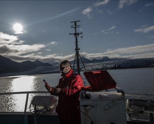 Turkish Arctic expedition team conducts atmospheric, oceanic observations