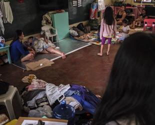 Nearly a million evacuate as typhoon nears Philippines