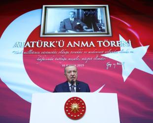Erdoğan vows to defend national values on Atatürk commemoration
