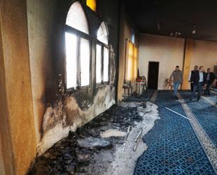 Israeli settlers torch West Bank mosque, scrawl hateful messages