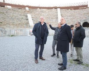 Former German president visits historic sites in İznik