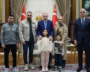 Erdoğan hosts family of 6-year-old Gaza victim