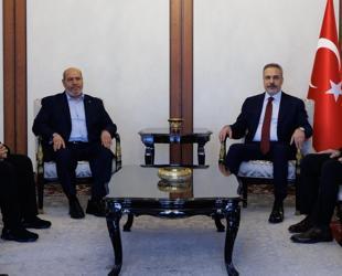 Turkish top diplomat discusses Gaza peace plan with Hamas officials