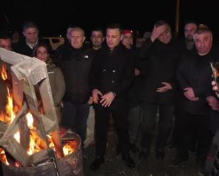 CHP marks New Year with vigil outside Silivri Prison