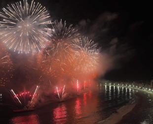 Rio receives Guinness record for biggest New Years bash
