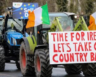 Thousands of Irish, French farmers protest Mercosur deal
