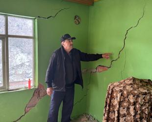 Landslide damages homes in northern province