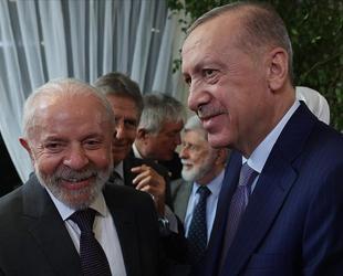 Erdoğan tells Brazil’s Lula Türkiye backs all Gaza peace initiatives
