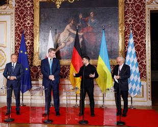 Zelensky labels Putin a slave to war