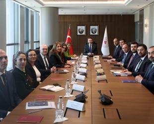Energy Minister Bayraktar meets EBRD President Renaud-Basso