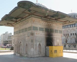 Man arrested after fire damages 18th-century Tophane fountain