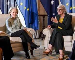 EU chief in Australia with eyes on trade deal