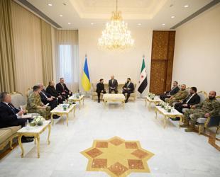 FM Fidan meets Syrian, Ukrainian presidents in Damascus