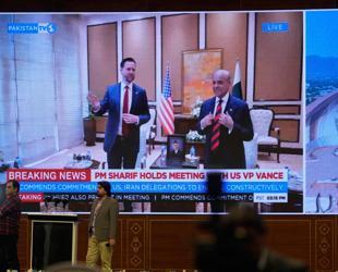 Pakistan PM meets US VP Vance as peace talks commence