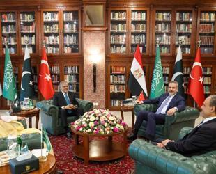 Senior diplomats from Türkiye, Saudi Arabia, Egypt, Pakistan meet in Islamabad
