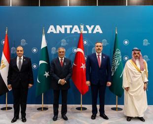 Fidan hosts four-nation meeting at Antalya forum as ceasefire efforts continue