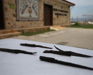 1,500-year-old knife set unearthed at ancient city of Hadrianopolis