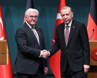 Erdogan, German president discuss ties, warn of war’s impact on Europe