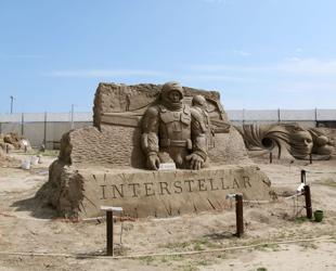 Antalya sand sculpture festival invites visitors on journey through time, space