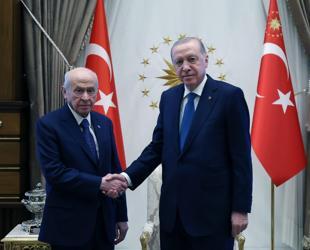 Erdoğan, Bahçeli meet to review anti-terror project