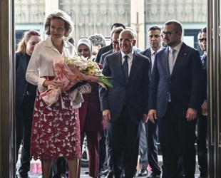 Belgian Queen Mathilde pays visits to Istanbul Financial Center