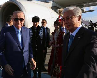 Erdoğan visits Kazakhstan for strategic partnership talks