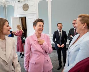 Denmark PM presents new government, with majority of women