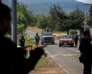 Five police shot dead in cartel-plagued Mexican state