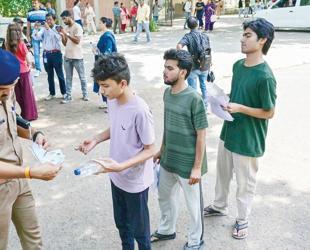 Tight security as India holds exam retest after leak scandal