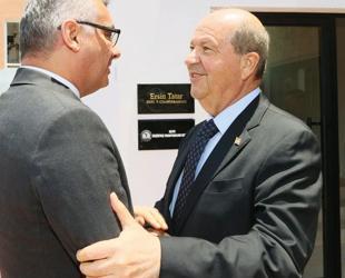 Turkish Cypriot president meets with ex-leaders