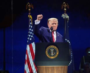 Trump hails US, blasts communists in 250th anniversary speech