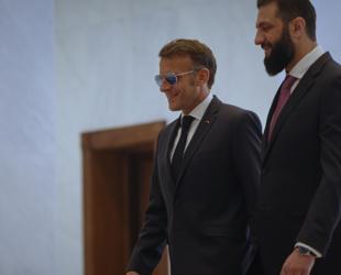 Explosions rock Damascus on second day of Macrons visit to Syria
