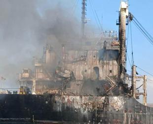 Ukraine blames Russia for deadly strike on Turkish cargo ship