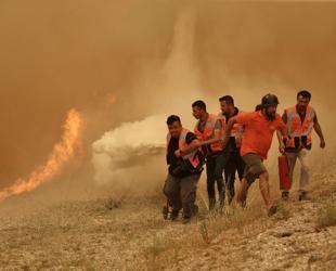 Wildfires rage across southern Türkiye