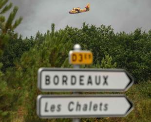 Wildfires near Bordeaux bring more troubles to France’s wine industry