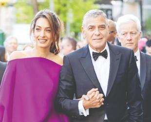 Wildfires force Clooney’s family to evacuate home