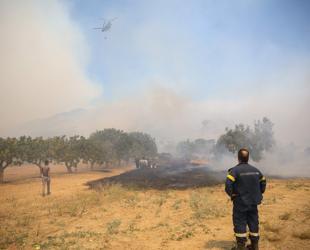 Helicopter crew killed in Greece fires