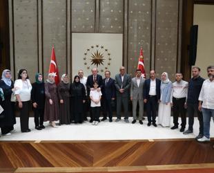 Erdoğan meets families of school attack victims