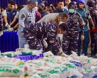 Indonesia seizes 1.3 tons of ketamine