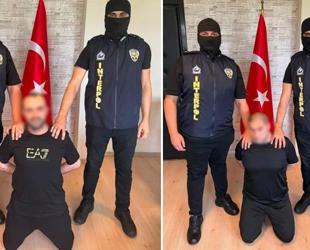 Two crime bosses wanted by Interpol extradited to Türkiye