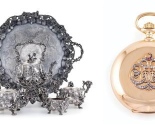 Ottoman silver set fetches 6.2 million liras at auction