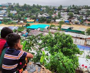 Rohingya protest dire camp conditions