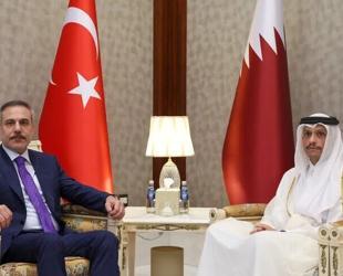 Foreign ministers of Türkiye, Qatar, Jordan discuss regional developments, Gaza