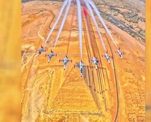 Turkish Stars soar over Egypt’s pyramids