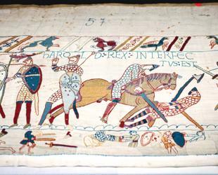 Bayeux Tapestry ‘mania’ sweeps UK as sold-out exhibition opens
