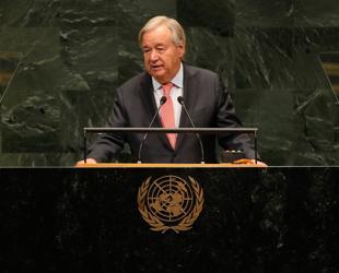 Outgoing UN chief makes climate push at New York summit